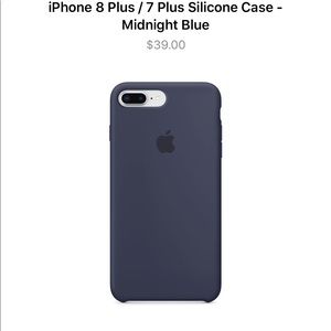 Apple silicon case navy